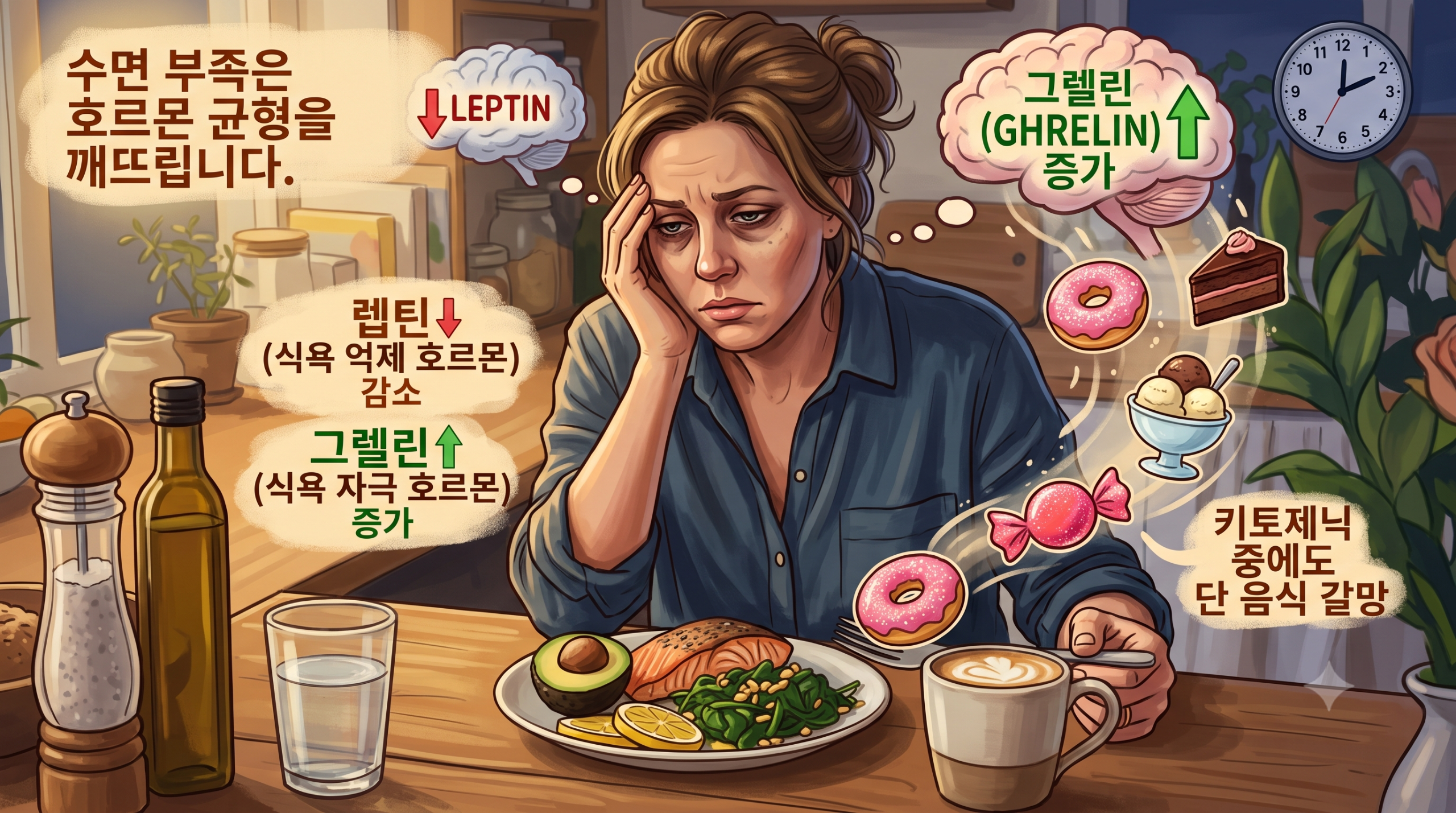 키토제닉 식단인데도 배고픈 이유, ‘지방’이 부족한 게 아닐 수 있는 5가지