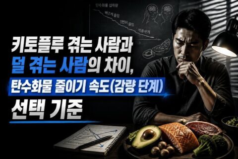 정신과 약 부작용 대처법, 불면·체중·성기능 문제에서 흔히 하는 잘못 5가지 키토플루 겪는 사람과 덜 겪는 사람의 차이, 탄수화물 줄이기 속도(감량 단계) 선택 기준