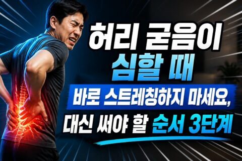 정신과 초진 준비물, 처음 가면 꼭 듣게 되는 질문과 가져가면 좋은 자료 허리 굳음이 심할 때 바로 스트레칭하지 마세요, 대신 써야 할 순서 3단계
